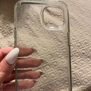 iPhone 13 clear sparkle case
